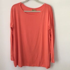 Coral piko top